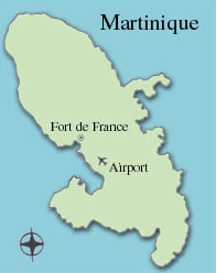 Martinique Map