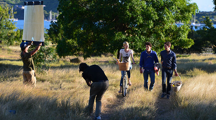 Breuninger Shoot - Biking And Picnicking